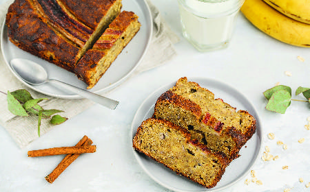 Dietetyczny chlebek bananowy